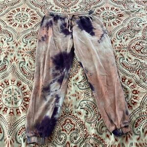 FashionNova® pink/purple sweatpants (MEDIUM)